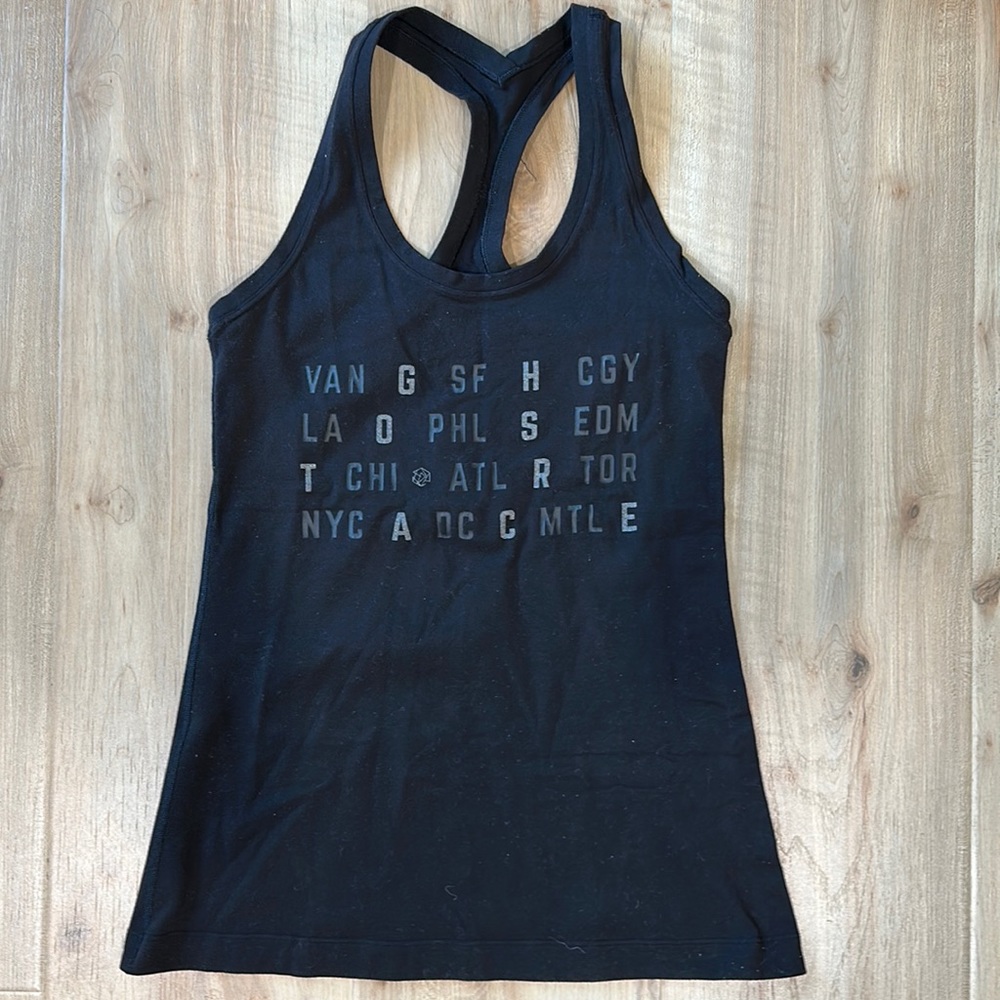 Lululemon ghostrace tank top size 6